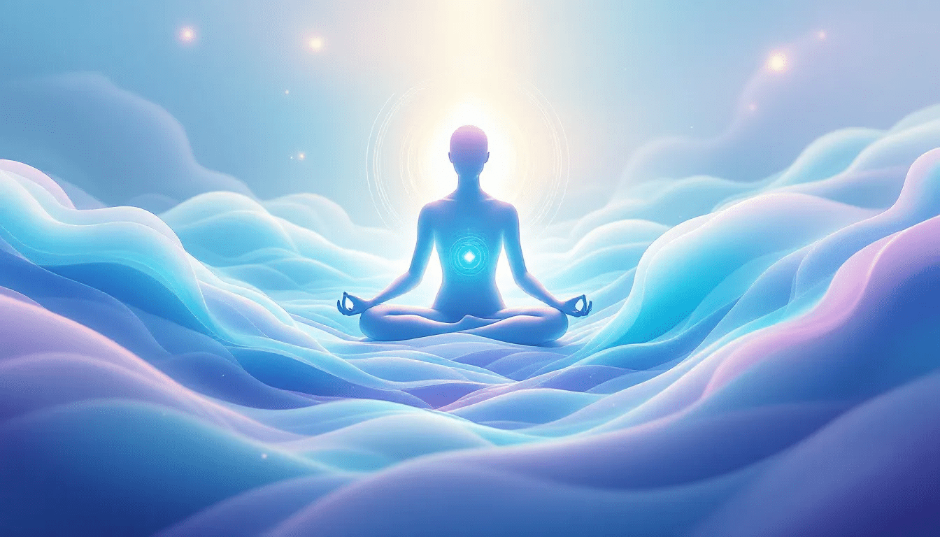 An illustration representing the detoxifying effects of the 741 Hz frequency on the human body.