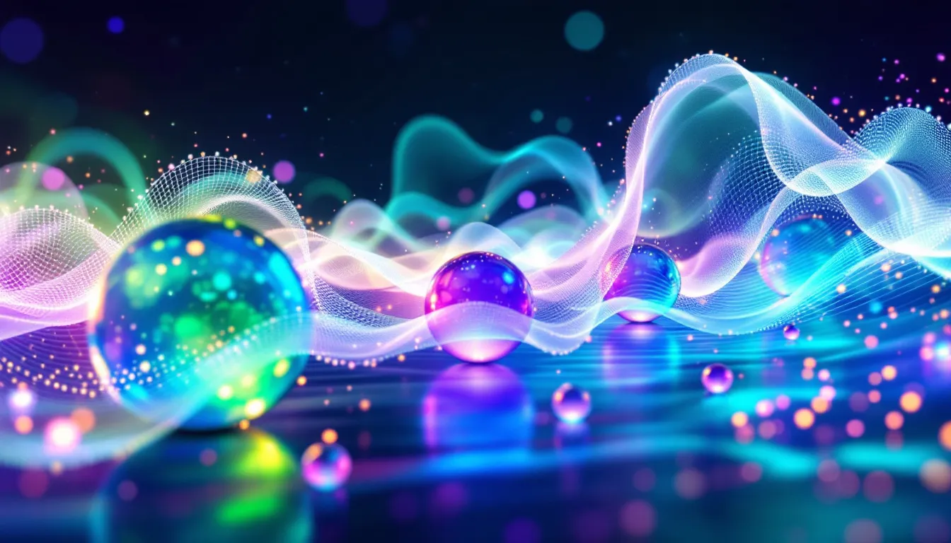 An image showcasing various healing frequencies and their benefits.