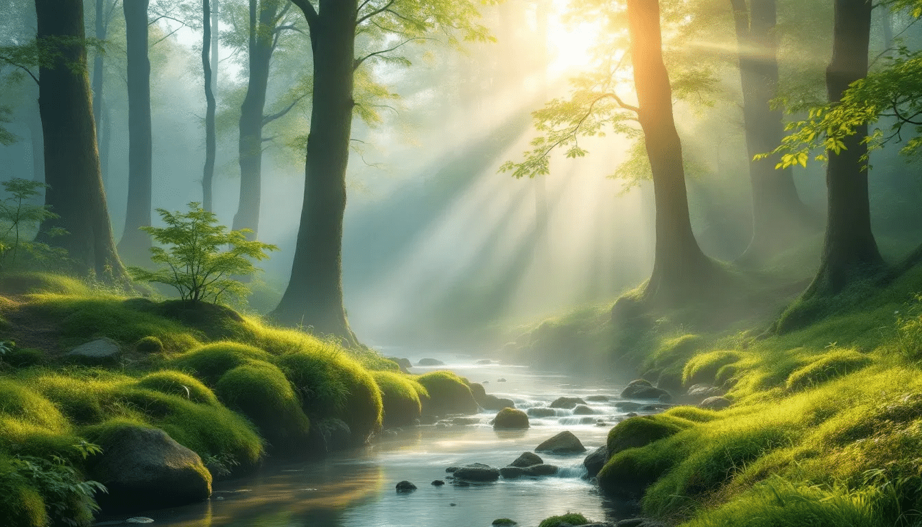 An image showcasing a relaxing music playlist for meditation.