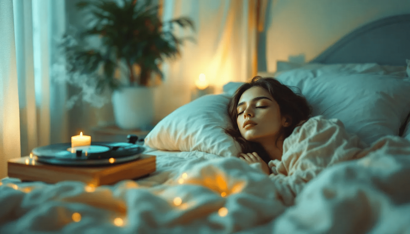 A visual representation of real-life experiences showing how music transformed sleep for individuals.