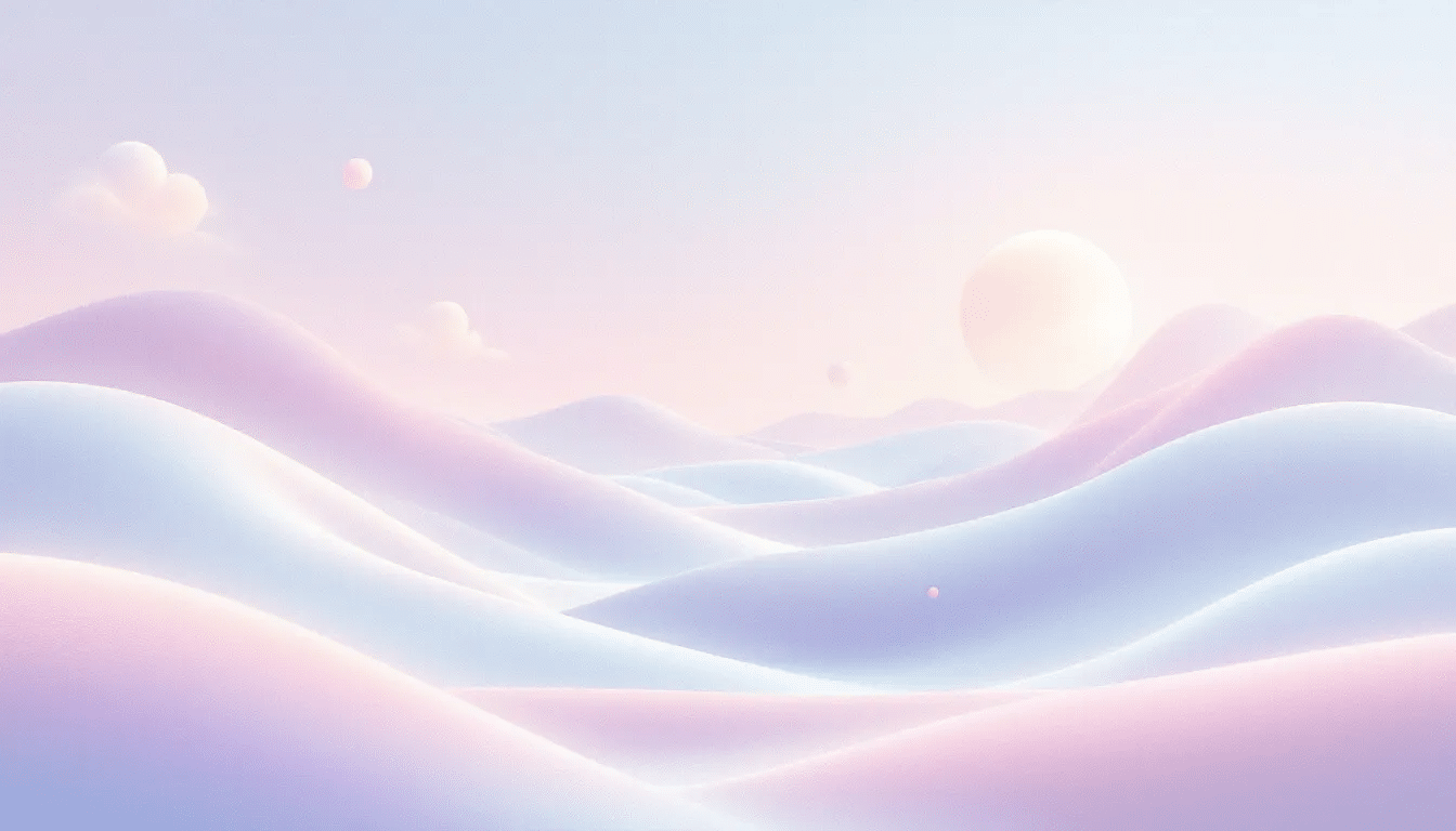 A serene environment for listening to 432Hz music.