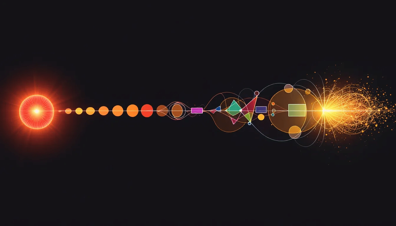 A diagram illustrating electromagnetic waves across the spectrum.