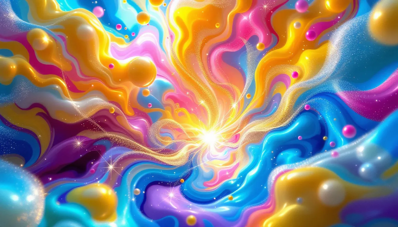 An abstract representation of positive frequencies and energy.