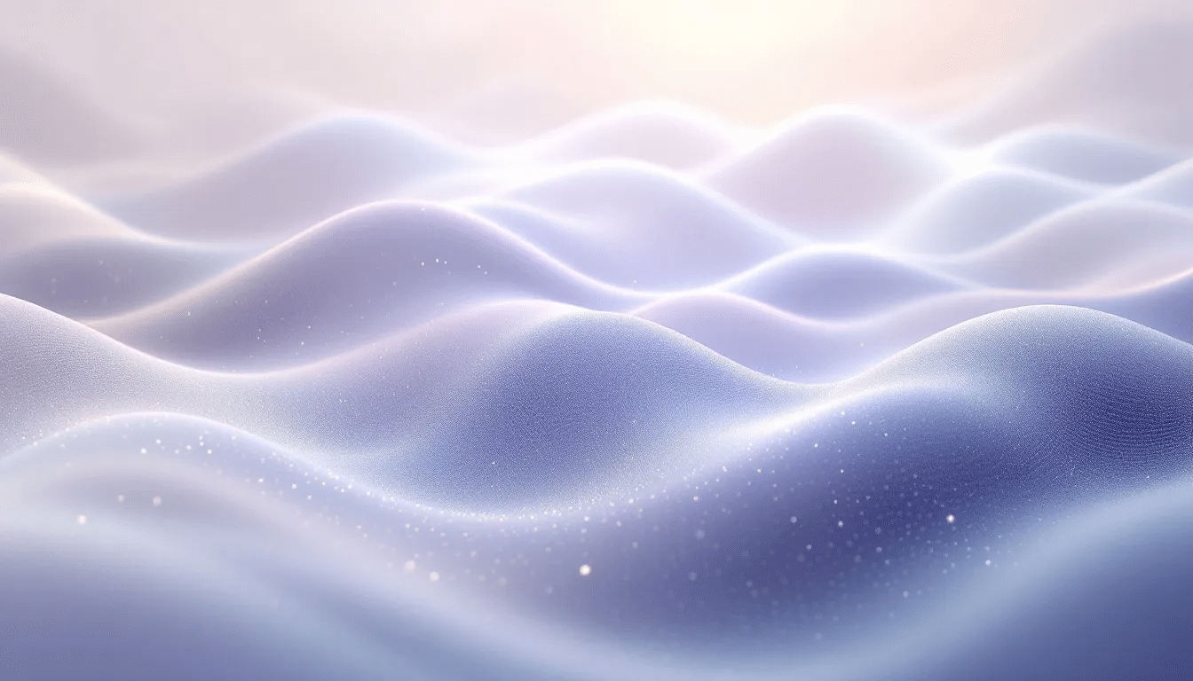 An abstract representation of meditation hertz frequencies.