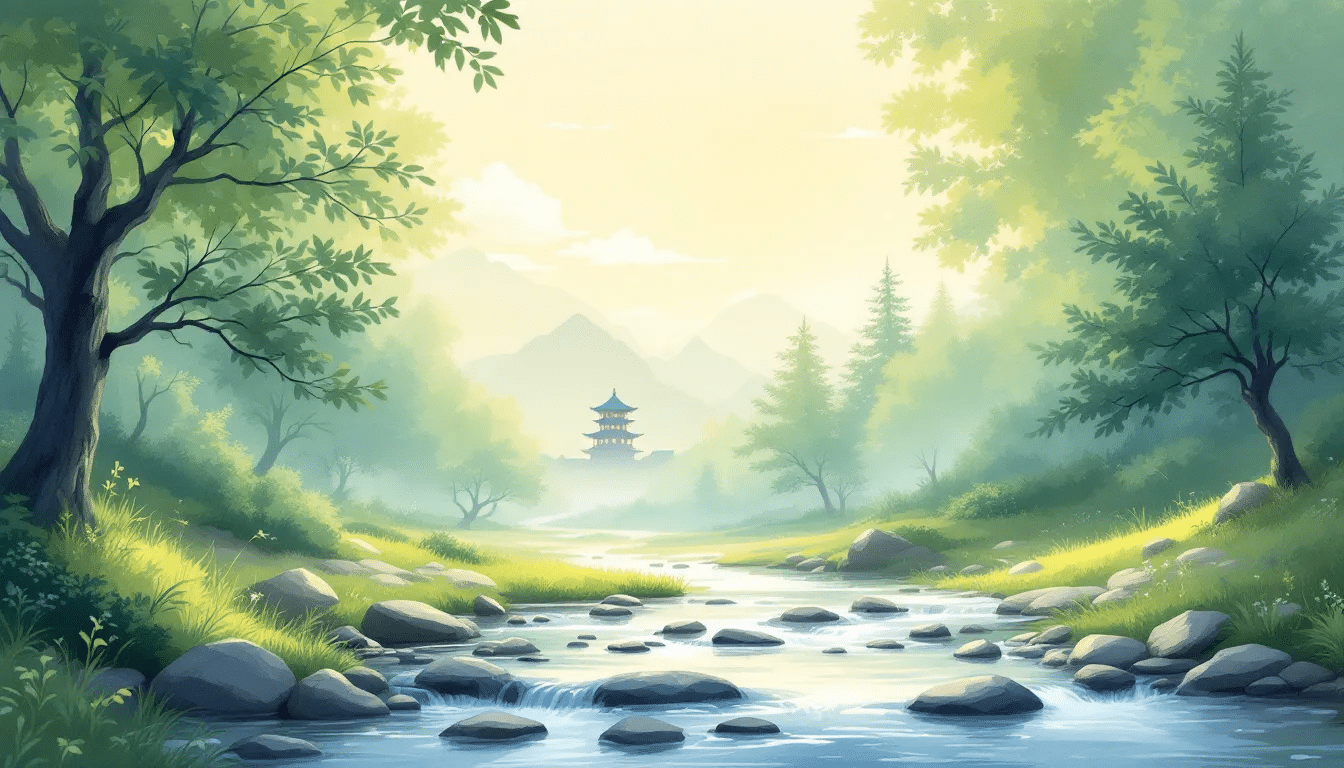 A visual representation of the benefits of om meditation music.