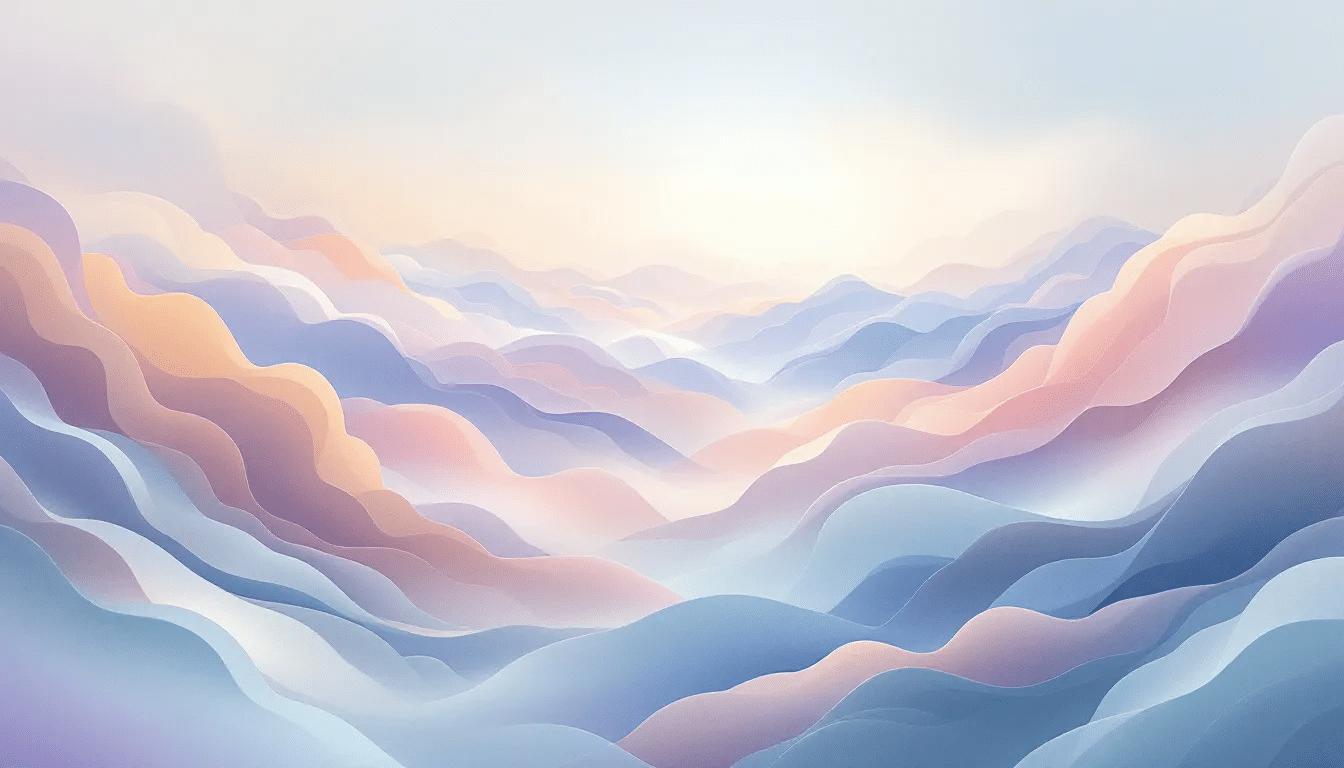An illustration of theta wave meditation techniques.