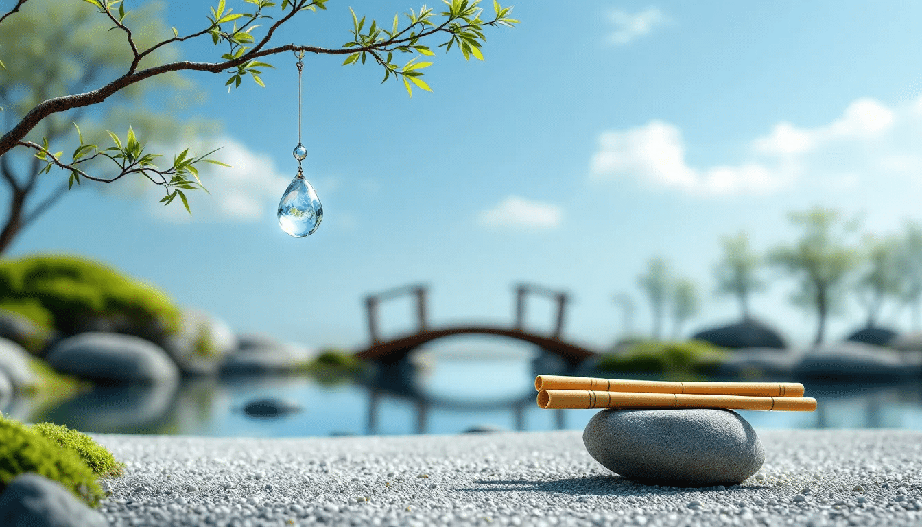 Wind instruments for meditation, such as flutes and chimes.