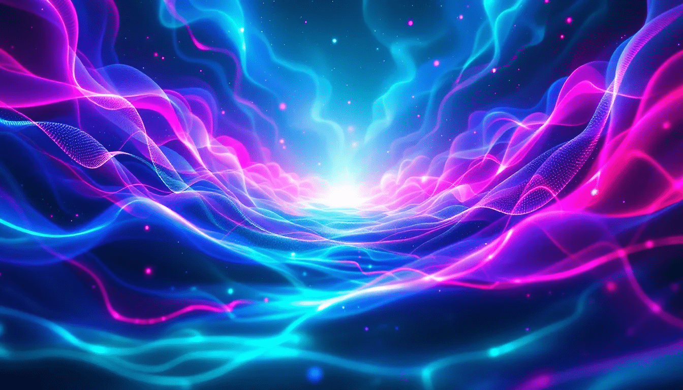A visual representation of the Schumann Resonance, Earth's natural heartbeat.