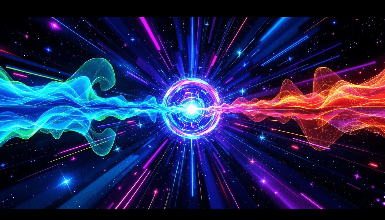 An illustration of brainwave entrainment frequencies and their effects on mental states.