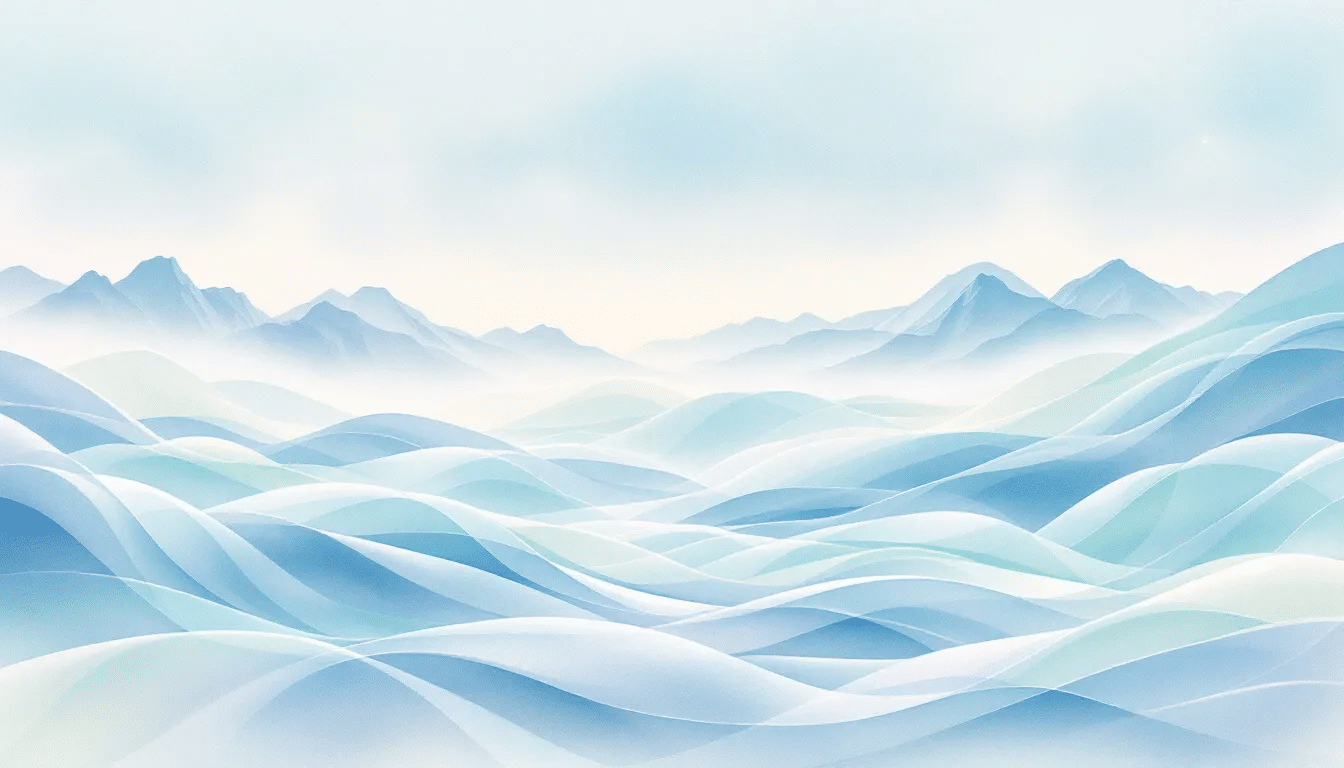 An artistic representation of Solfeggio frequencies and their impact on sound healing.