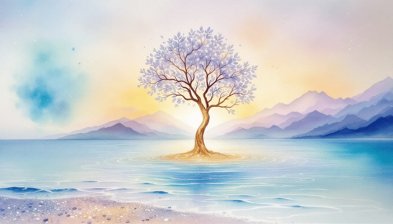 A collection of key healing frequencies displayed with their respective benefits.