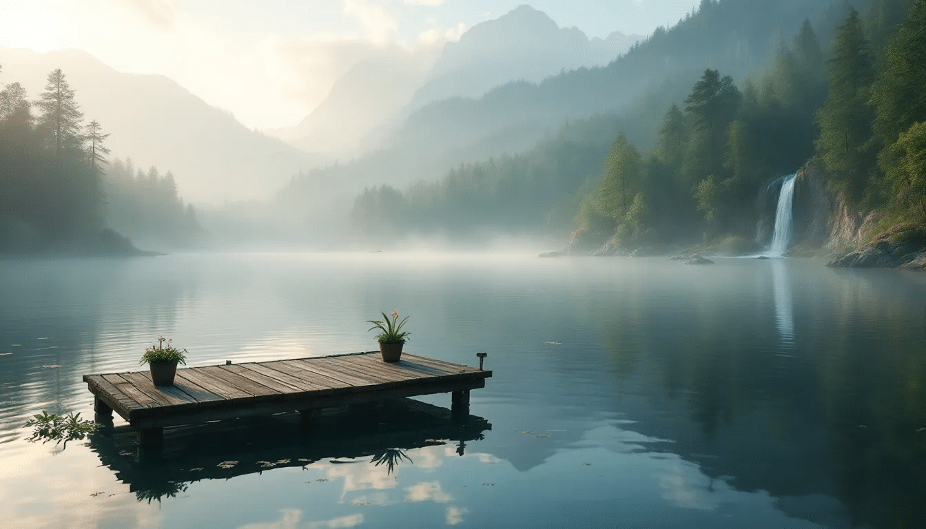 An image showing how to download high quality music for meditation.