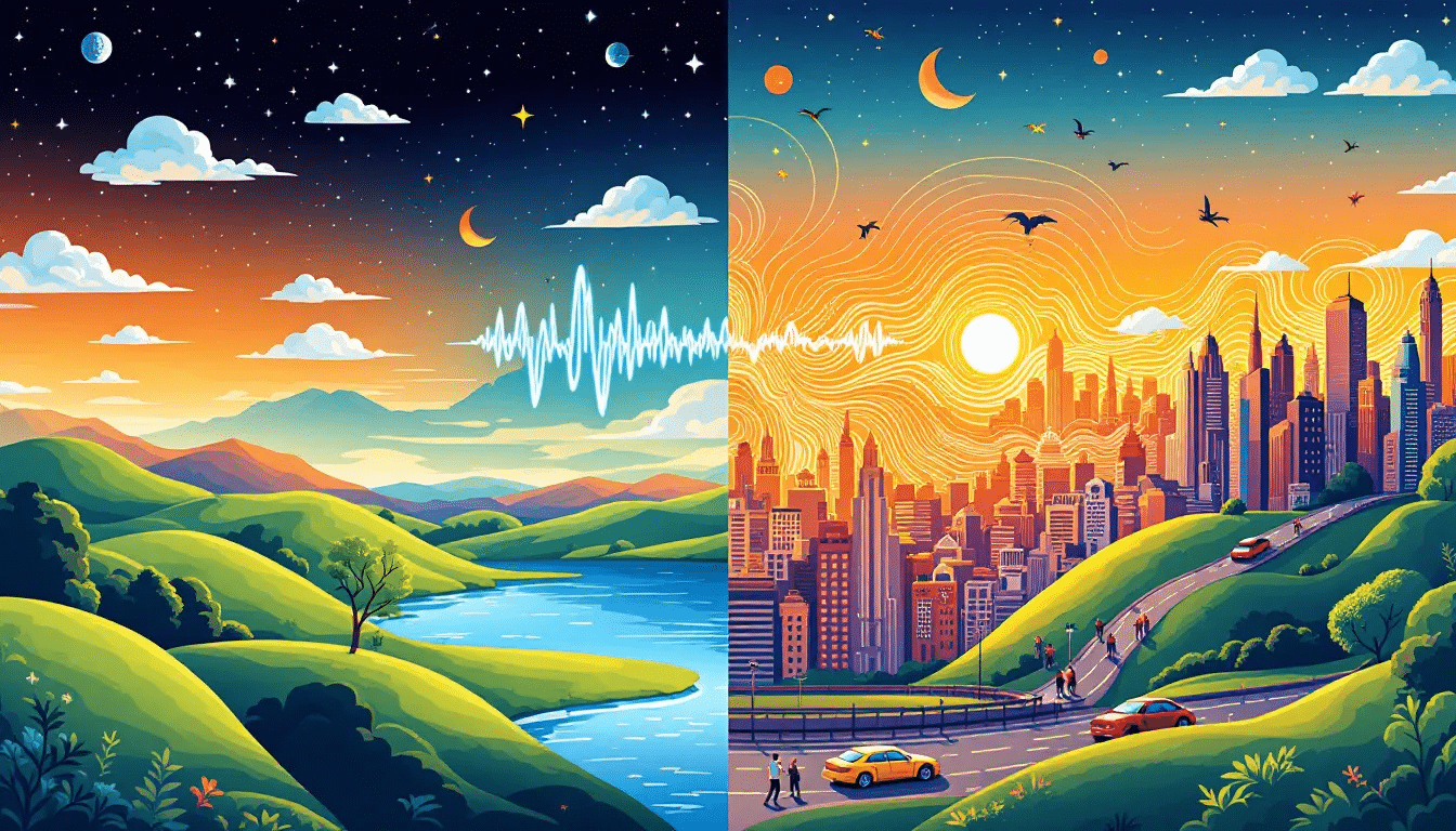 A visual case study representation of theta sleep music and its effects.
