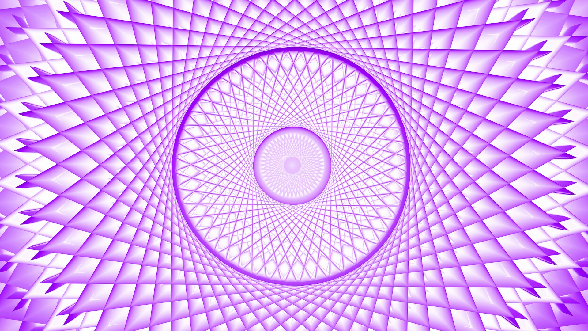 geometric design creates a swirling pattern