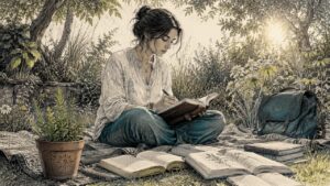 Woman journaling spiritual empowerment practices