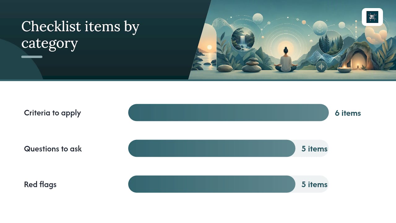 The best scientificsounds.com alternatives for meditation 2 How do you choose the right option for your project? — overview diagram