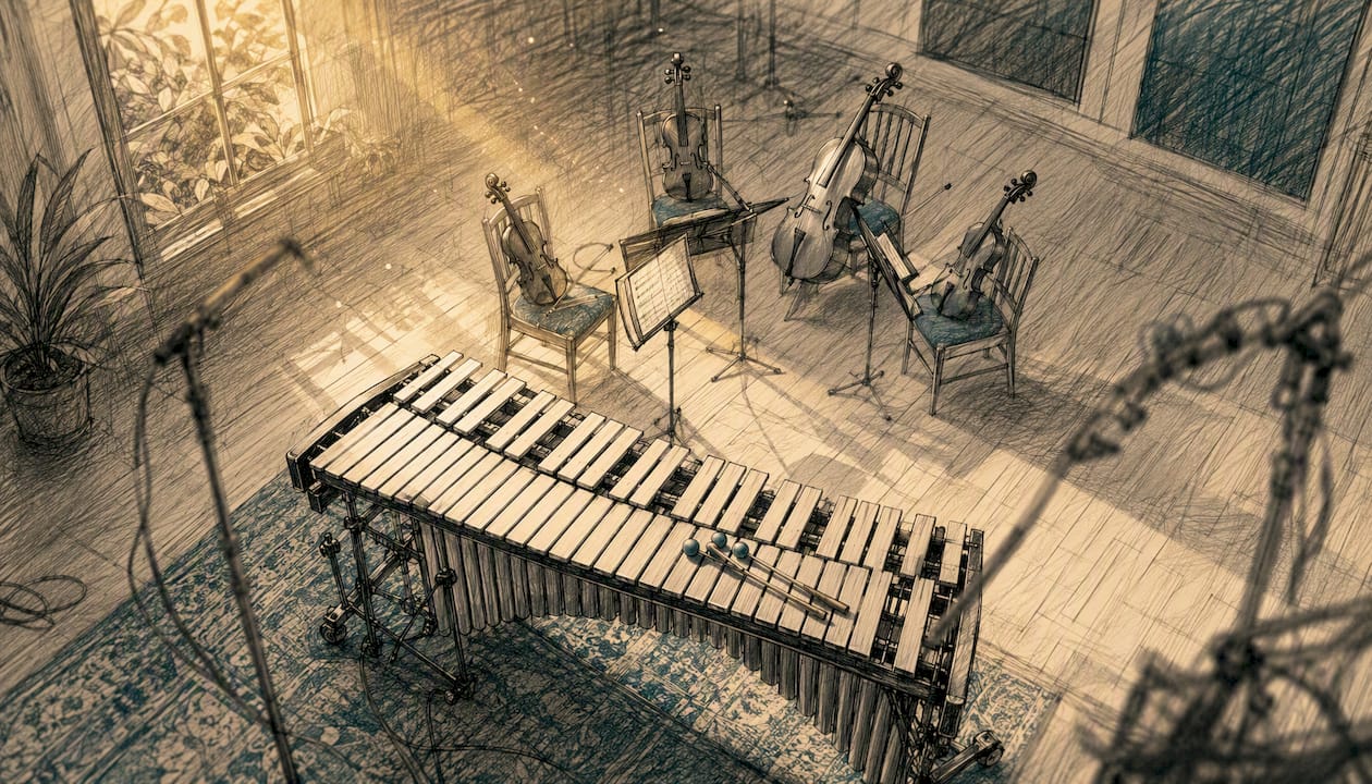 The best music for mindfulness classes: a practical guide 2 Orchestral instruments in recording hall