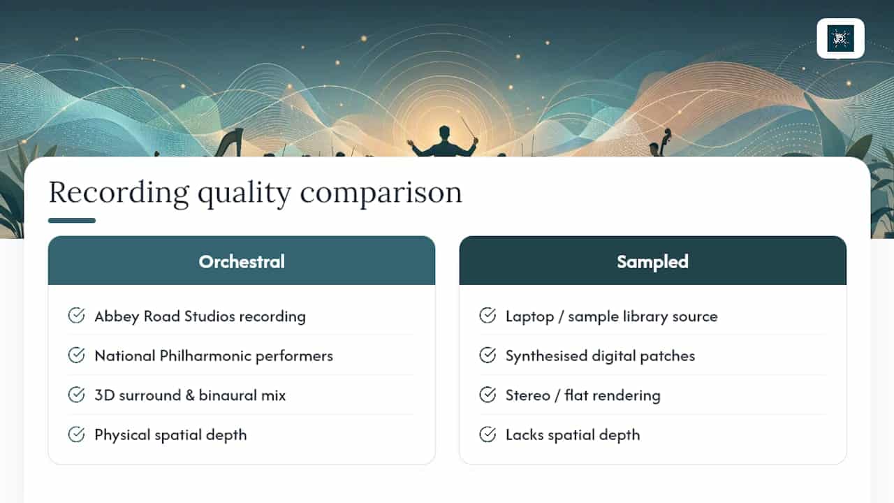 5 Tempo Phases for Orchestral Meditation in a 60 Minute Yoga Class 2 Why recording quality and composer credit actually matter — overview diagram