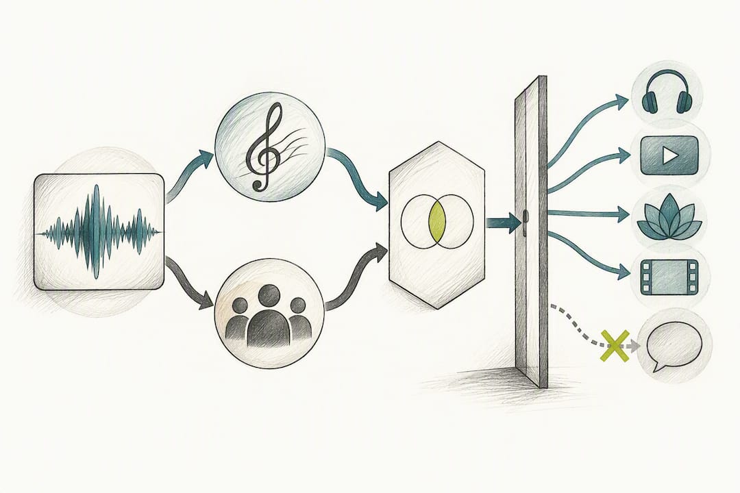 Orchestral Meditations: UK Meditation Music Rights in 10 Minutes 1 Illustrated ownership and licence pathways